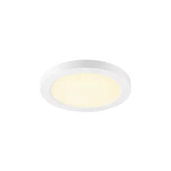 Luz downlight VARIO 220 IP20, blanco, barnizado 