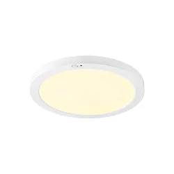 Luz downlight VARIO 290 con sensor IP20, blanco, barnizado 