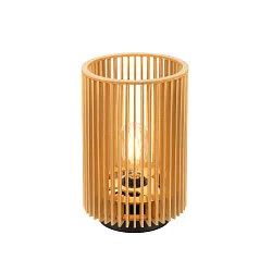 Luminaria de mesa WUD TL cilíndrico E27 IP20, color natural regulable