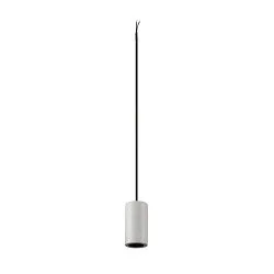 Luminaria colgante FITU PD STONE E27 IP20, gris regulable