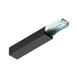 Alimentación del sistema de iluminación en línea continua EASYLIGHT FOB 300 5 25 BK 5 polos, negro