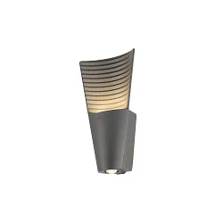 wall luminaire RASTERLYS WL UP/DOWN conical IP65, anthracite dimmable