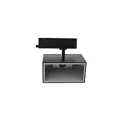 Foco trifásico TRACKSPOT P giratorio IP20, negro 