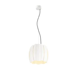 Luminaria colgante HAVEN 35 con portalámpara, con baldaquino E27 IP20, blanco