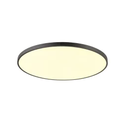 Luminaria de techo MEDO 2 SLIM 80 CL DALI controlable por DALI, UGR < 19 IP20, negro regulable