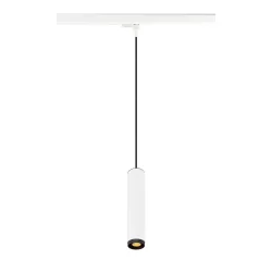 Luminaria colgante trifásica GRIP! L 3PH PD QPAR51 con portalámpara GU10 IP20, dorado, negro