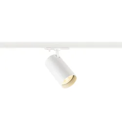 Foco monofásico ENOLA 2.0 M 1PH SINGLE QPAR51 de 1 llama, con portalámpara GU10 IP20, blanco