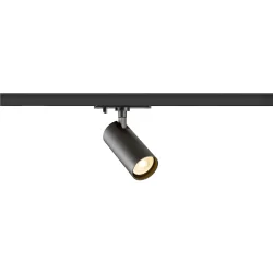 Foco monofásico ENOLA 2.0 M 3PH SINGLE de 1 llama, con portalámpara GU10 IP20, negro