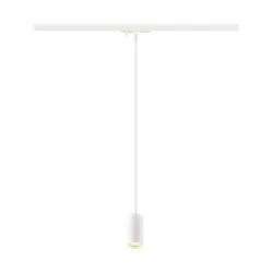 Luminaria colgante de 1 fase PENDELLEUCHTE ENOLA 2.0 M 1PH PD SINGLE GU10 PAR11 de 1 llama, con portalámpara GU10 IP20, blanco