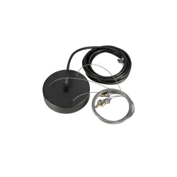 Suspensión pendular MEDO 2 / SUSPENSION SET 150CM CENTRAL con posibilidad de alimentación, negro