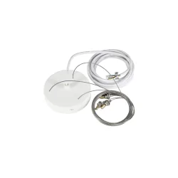Suspensión pendular MEDO 2 / SUSPENSION SET 150CM CENTRAL con posibilidad de alimentación, blanco