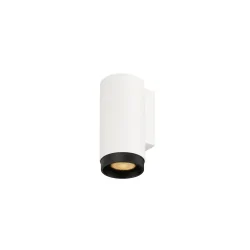 Luminaria de pared GRIP! L WL UP OR DOWN de 1 llama, directa GU10 IP20, negro, blanco