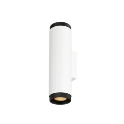 Luminaria de pared GRIP! L WL UP/DOWN Arriba-Abajo, de 2 llamas, directo / indirecto GU10 IP20, negro, blanco
