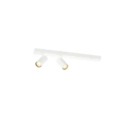 Luminaria de techo ENOLA 2.0 S CL DOUBLE PAR11 LONG de 2 llamas, lang, asimétrico, con portalámpara GU10 IP20, blanco