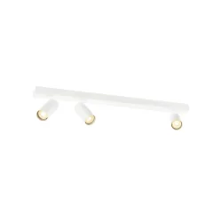 Luminaria de techo ENOLA 2.0 S CL TRIPPLE PAR11 LONG de 3 llamas, lang, asimétrico, con portalámpara GU10 IP20, blanco