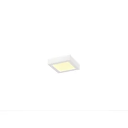 wall and ceiling luminaire SENSER 2.0 18 CW SQUARE DALI CCT square, DALI controllable, CCT Switch IP20, white dimmable
