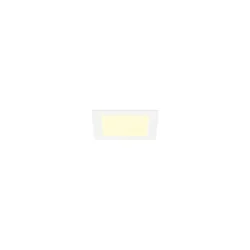 ceiling recessed luminaire SENSER 2.0 18 RL ROUND DALI CCT square, DALI controllable, CCT Switch IP20, white dimmable