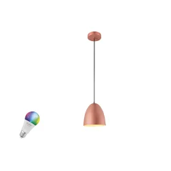 Luminaria colgante PARA CONE 20 SMART SET E27 RGBW juego de 1, RGBW, con portalámpara E27 IP20, regulable