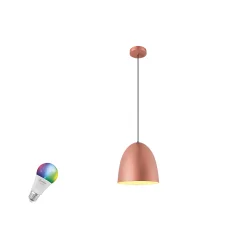 Luminaria colgante PARA CONE 30 SMART SET E27 RGBW juego de 1, RGBW, con portalámpara E27 IP20, regulable