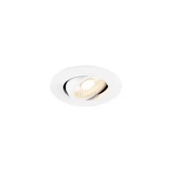 Downlight empotrable UNIVERSAL DOWNLIGHT SLIM PHASE IP50/IP65, blanco regulable