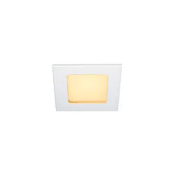 LED Recessed luminaire FRAME BASIC LED SET Downlight, 9,4W, SMD LED, 3000K, 90°, incl. Driver, Clip springs, white