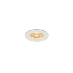 Luminaria empotrable para techos PATTA-I ROUND redondo, rígido IP65 / IP20, blanco regulable