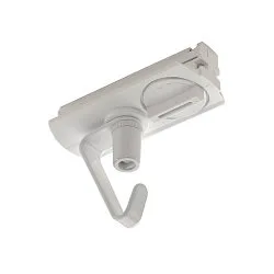 Adaptador monofásico eléctrico, blanco