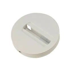 Roseta de techo monofásico, blanco