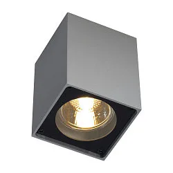 Luminaria de techo ALTRA DICE GU10, negro, gris plateado