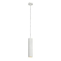 Luminaria colgante ENOLA B PD-1 abajo, cilíndrico GU10 IP20, blanco regulable