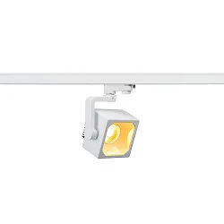 Foco trifásico EURO CUBE ON-OFF forma de cubo, conmutable, cardánico IP20, blanco 