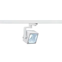 Foco trifásico EURO CUBE ON-OFF forma de cubo, conmutable, cardánico IP20, blanco 