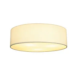 Ceiling luminaire TENORA CL-1, E27, Acrylic cover, shade white