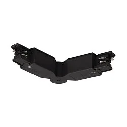 Conector flexible trifásico S-TRACK ON/OFF versión de montaje en superficie, ajustable, conmutable, negro