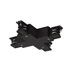 Conector en X trifásico S-TRACK ON/OFF versión de montaje en superficie, conmutable, negro