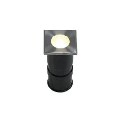 Outdoor luminaire POWER TRAIL LITE, square cover, LED warmwhite