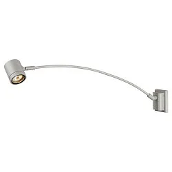 Luminaria de exposición MYRA DISPLAY CURVE de 1 llama, giratorio, con brazo articulado, inclinable GU10 IP55