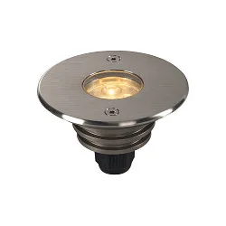 LED Floor recessed luminaire DASAR LED LV Outdoor luminaire, round, stainless steel 316, 40°, 6W, PowerLED, 3000K, IP67