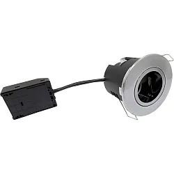 recessed luminaire UNI INSTALL G2 round GU10 IP44, aluminium 