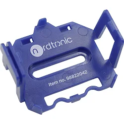 Abrazadera de montaje BOX, azul