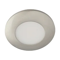 Proyector empotrado ALINA G2 IP20, aluminio cepillado regulable