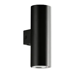 Luminaria de pared ZOOM 16/3764-18 Arriba-Abajo GU10 IP20, negro regulable
