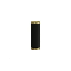 Luminaria de pared LUX 16/3989-2 IP20, dorado, negro brillante