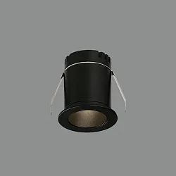 ceiling recessed luminaire DOT IP20, black 