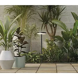 Luminaria para balizas SHEDIR 2076 IP65, antracita