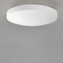 Wall and ceiling luminaire MOON 969/28, IP44, Ø 28cm, 2x E27 max. 20W, opal