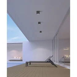Luminaria de techo para exteriores HAMAL 2081 IP65, antracita