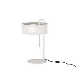 Luminaria de mesa CLIP 8178 con interruptor E27 IP20, blanco