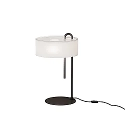 Luminaria de mesa CLIP 8178 con interruptor E27 IP20, negro