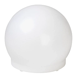 Luminaria de bola PLUG-N-PLAY Ø 300MM con portalámpara E27 IP65, antracita, abigarrado